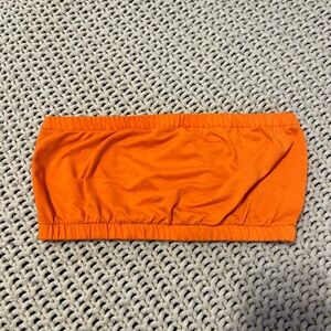 Bright Orange Bando Top